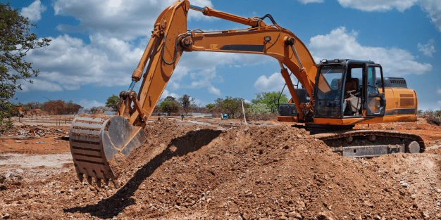 الحفر والردم والبنية التحتية